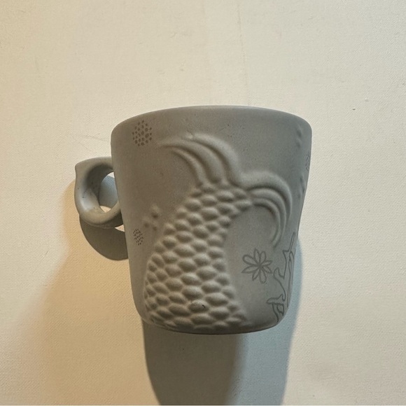 Starbucks 2016 Anniversary Siren Tail Mug 12 fl oz Bone (Almost very pale blue) - Picture 4 of 6